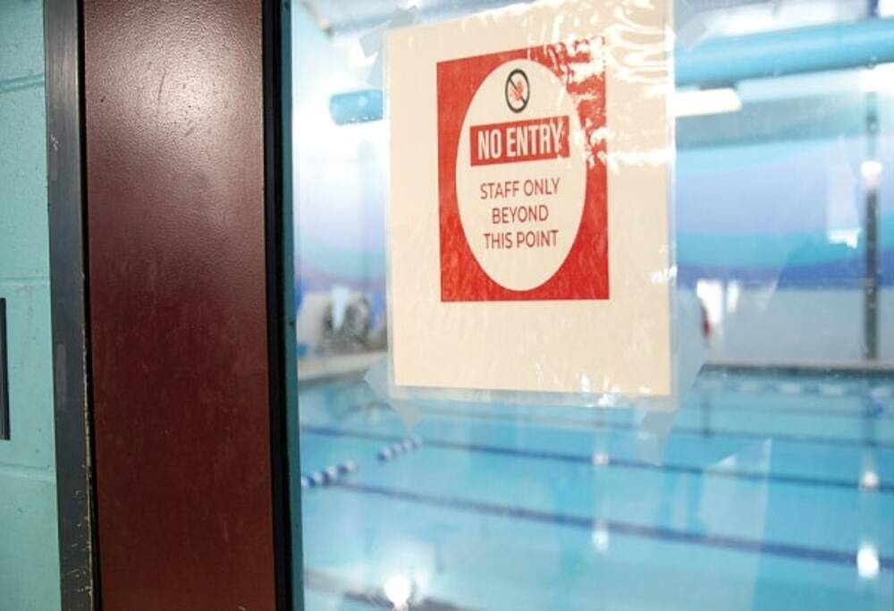 The Mildred Avenue Community Center pool is closed this summer due to slow fixes and maintenance issues that seem impossible to solve. (Seth Daniel/Dorchester Reporter)