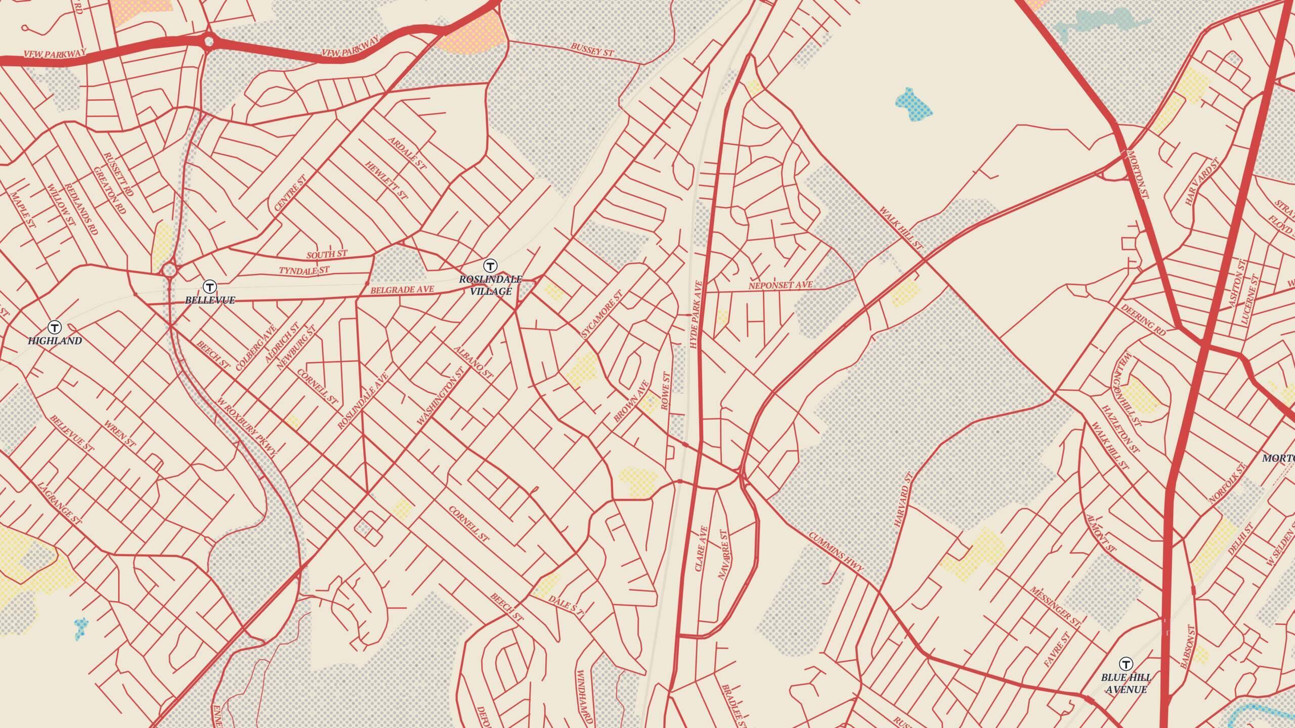 Roslindale (Mapbox)