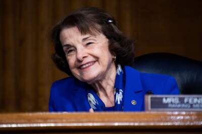 Sen. Dianne Feinstein, D-CA is seen during the Senate Judiciary Committee in Washington, D.C. on June 2, 2020. (Tom Williams/POOL/AFP via Getty Images)