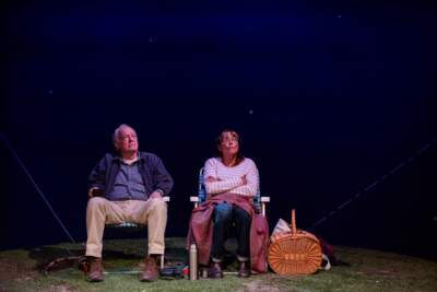 Reed Birney and Karen Allen in Shakespeare & Company's production of &quot;Lunar Eclipse.&quot; (Courtesy Maggie Hall)