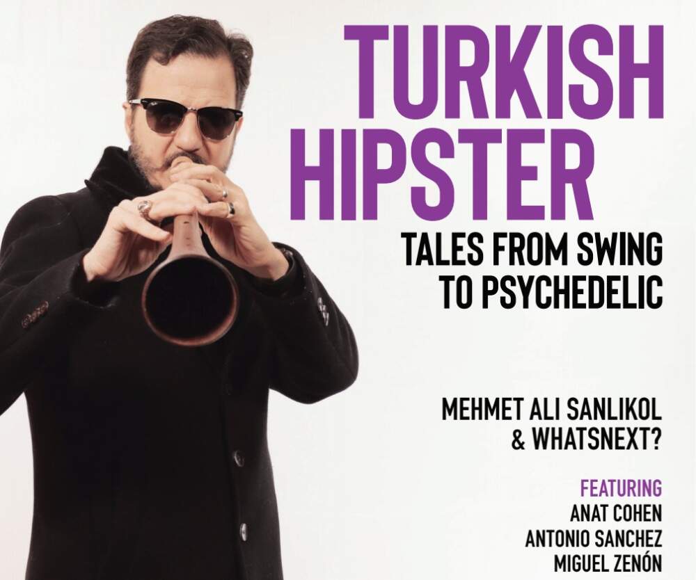 The album cover for Mehmet Ali Sanlikol's latest record "Turkish Hipster: Tales from Swing to Psychedelic"(courtesy)