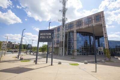 Boston Police Department Headquarters. (Joe Difazio/WBUR)