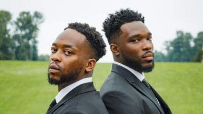 The duo SuperSmashBroz consists of brothers Noma and Muyi Okundaye. (Courtesy Arsalaan Ishaq)