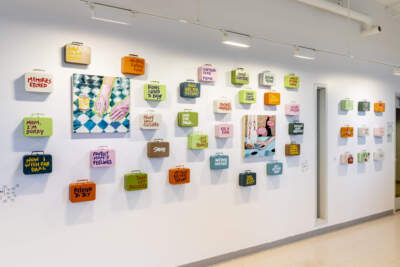 &quot;Lunchbox Moments&quot; on display at Pao Arts Center. (Courtesy Mel Taing/Pao Arts Center)