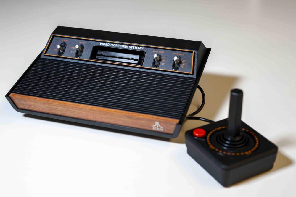 Atari has re-released its pioneering home console, the 2600. (Courtesy of Keren Carrión/NPR)