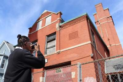 &quot;It's in a bit of disrepair,&quot; Sophomore Jai Edward Blyden said of the Hillman Street Firehouse. &quot;But it's a lovely piece of historic architecture for New Bedford.&quot; (Eve Zuckoff/CAI)