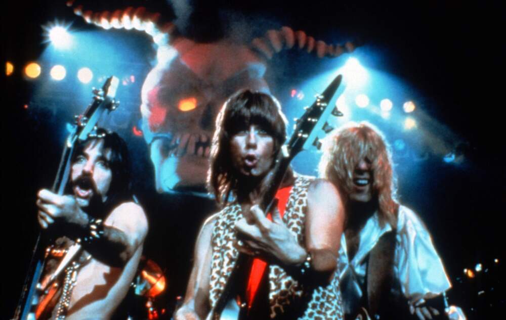 From left, Harry Shearer, Christopher Guest and Michael McKean in director Rob Reiner's 1984 debut film "This Is Spinal Tap." (Courtesy Embassy Pictures/Photofest)