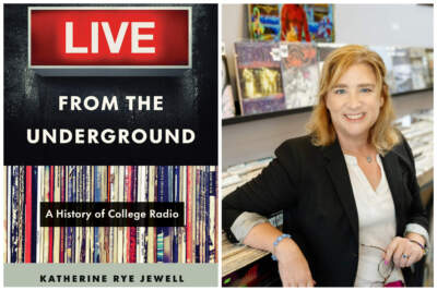 Katherine Rye Jewell's book &quot;Live from the Underground: A History of College Radio&quot; is out now. (Courtesy UNC Press)