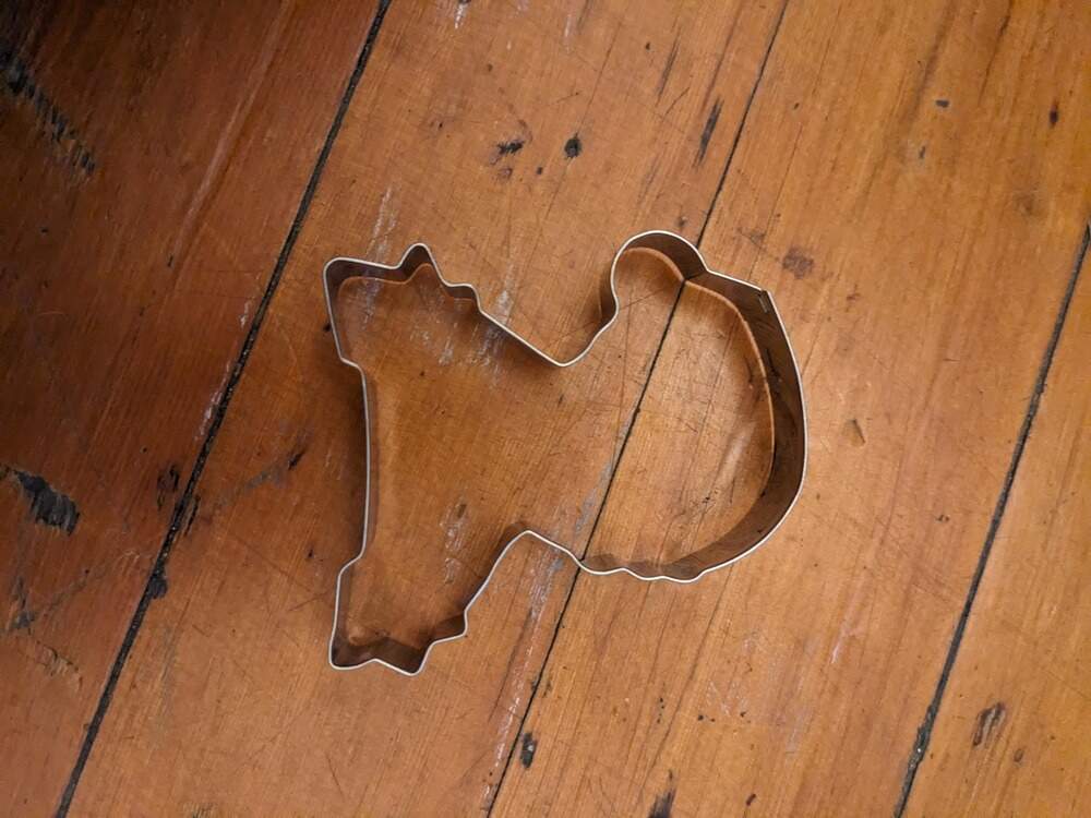 Oddly Satisfying Cookie Cutter Creation animated gif