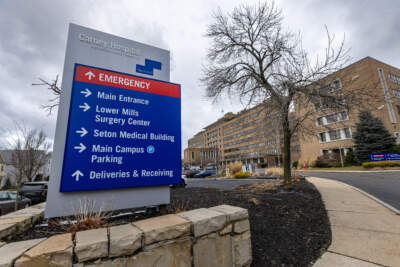 Massachusetts officials are preparing contingency plans to avoid closures at Steward Health Care facilities, which include the Carney Hospital in Dorchester. (Jesse Costa/WBUR)