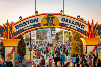 Throngs of fans arrive at Boston Calling in 2023. (Courtesy Boston Calling)