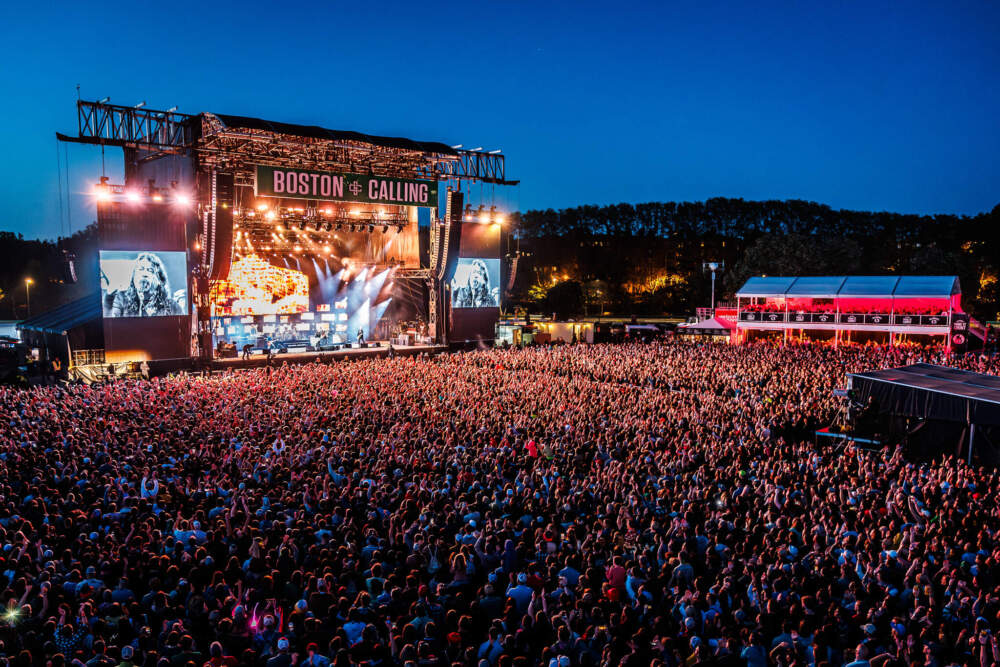 Thousands of fans at Boston Calling in 2023. (Courtesy Boston Calling)