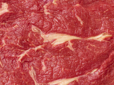Close up of sirloin steak. (Peter Dazeley/Getty)
