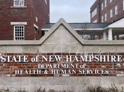 New Hampshire Department of Health and Human Services headquarters in Concord. (Alana Persson/ NHPR)