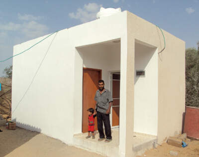 Low-cost housing for poor communities in Gaza. (Courtesy)