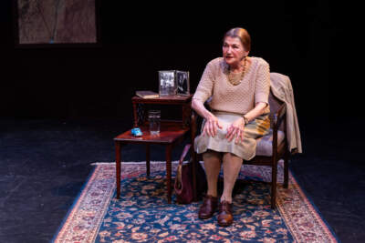Annette Miller stars as Golda Meir in &quot;Golda's Balcony&quot; presented by Shakespeare & Company. (Courtesy Nile Scott Studios)