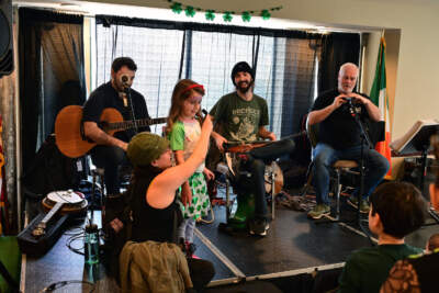 People celebrate St. Patrick's Day with a musical performance at the Irish Cultural Centre in Canton. (Courtesy the Irish Cultural Centre)