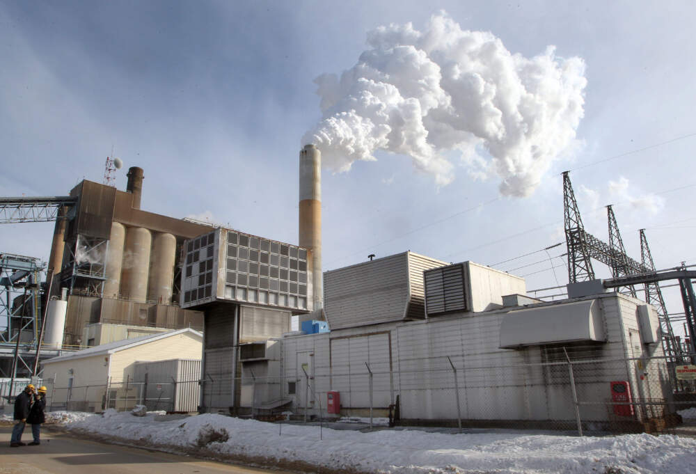 New England's last coal plant, Merrimack Station, in Bow, N.H. (Jim Cole/AP)