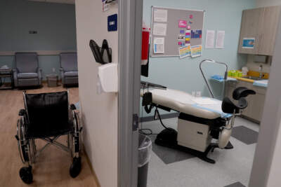An unoccupied recovery area, left, and an abortion procedure room are seen at a Planned Parenthood Arizona facility in Tempe, Ariz., on June 30, 2022. (Matt York/AP)