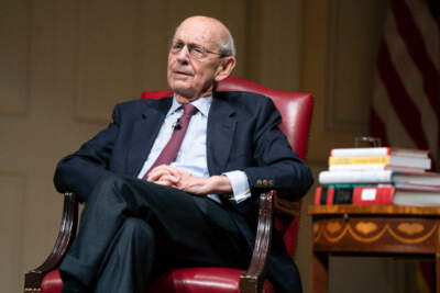Supreme Court Justice Stephen Breyer speaks during an event at the Library of Congress for the 2022 Supreme Court Fellows Program hosted by the Law Library of Congress on February 17, 2022 in Washington, DC. Justice Breyer, who announced he will be retiring on January 27, 2022, has served on the court since 1994. His retirement creates an opportunity for President Joe Biden, who has promised to nominate a Black woman for his first pick to the highest court in the country. (Photo by Evan Vucci-Pool/Getty Images)