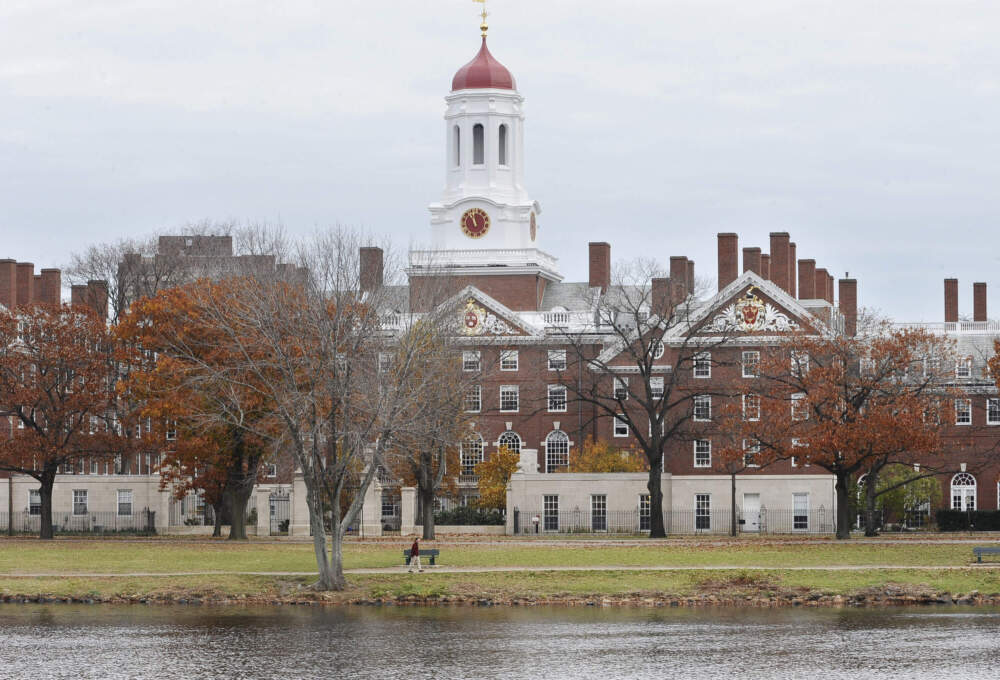 the campus of Harvard University in Cambridge, Mass. (Lisa Poole/AP)