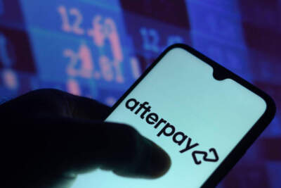BRAZIL - 2021/08/10: In this photo illustration, the Afterpay Limited logo seen displayed on a smartphone. (Photo Illustration by Rafael Henrique/SOPA Images/LightRocket via Getty Images)