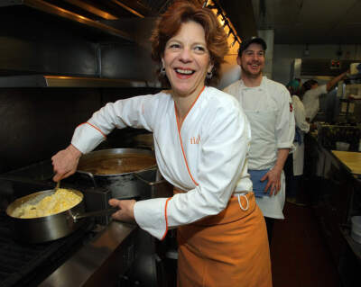 Chef Jody Adams in her kitchen at Rialto in 2010. (Matt Stone/MediaNews Group/Boston Herald via Getty Images)