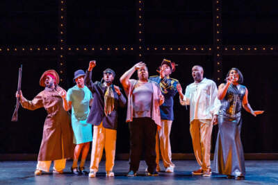 The company of &quot;A Strange Loop.&quot; (Courtesy Maggie Hall Photography)